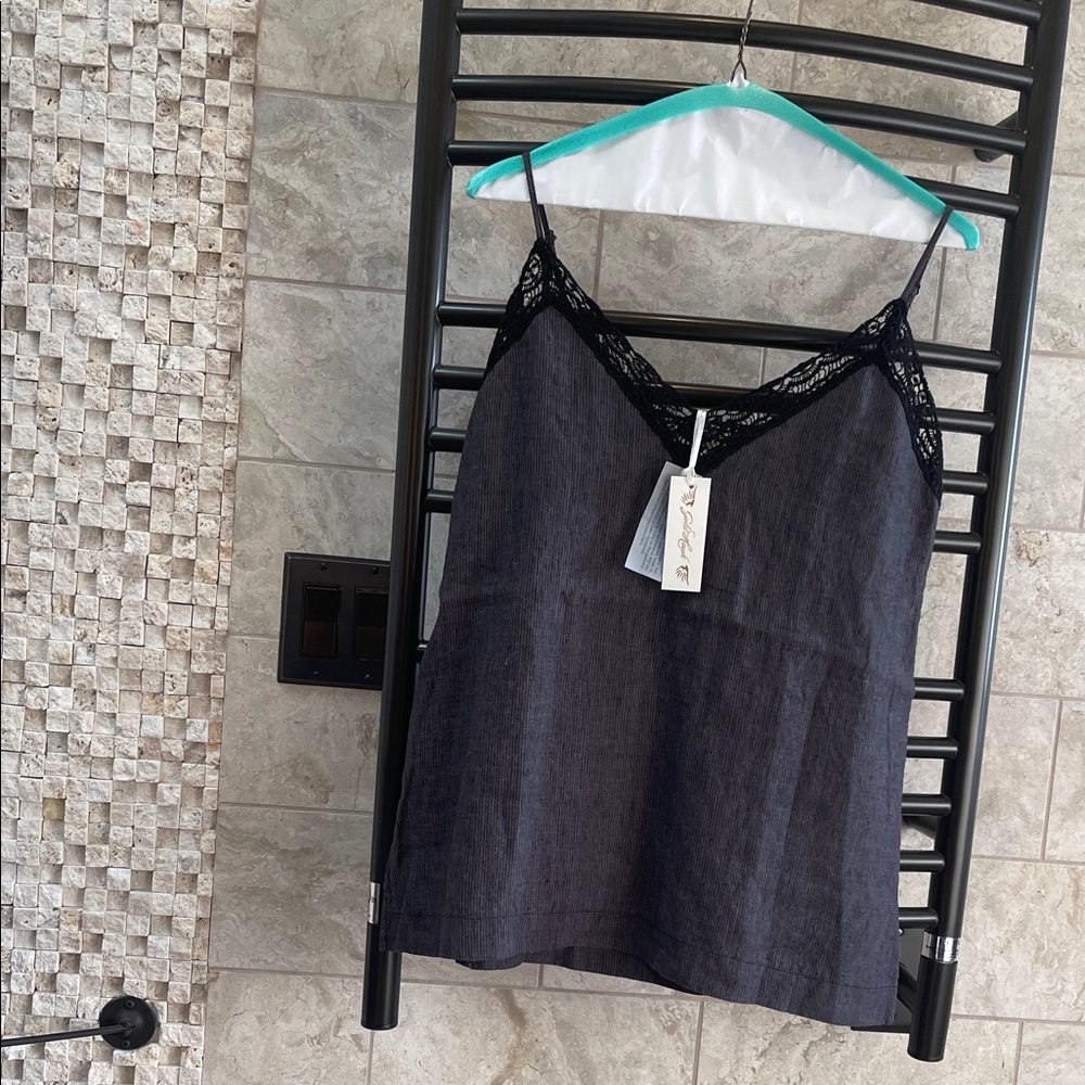 Gold Hawk linen Cami